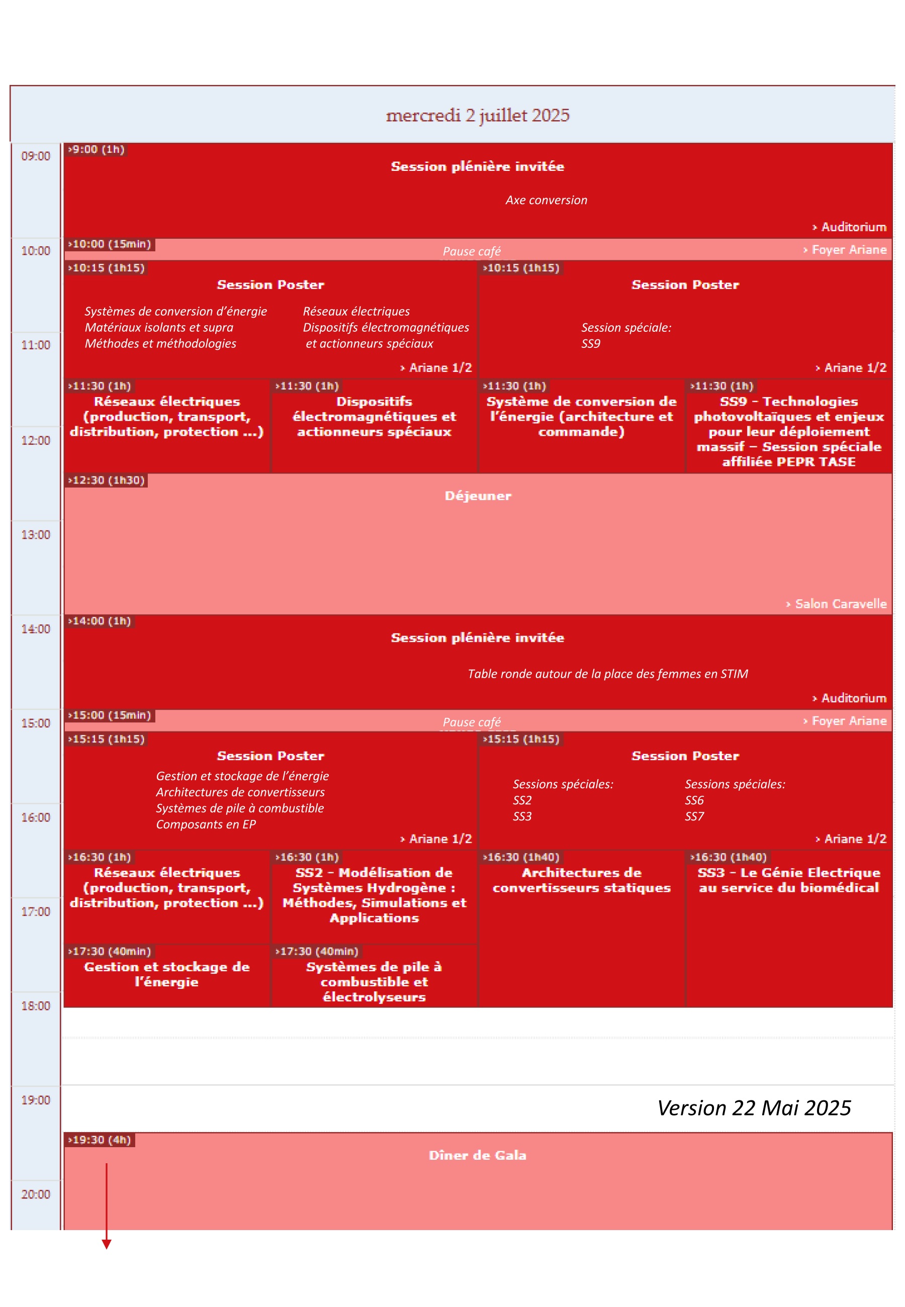 Programme J2